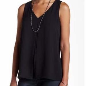 Inverted Pleat Sleeveless Blouse Daniel Rainn